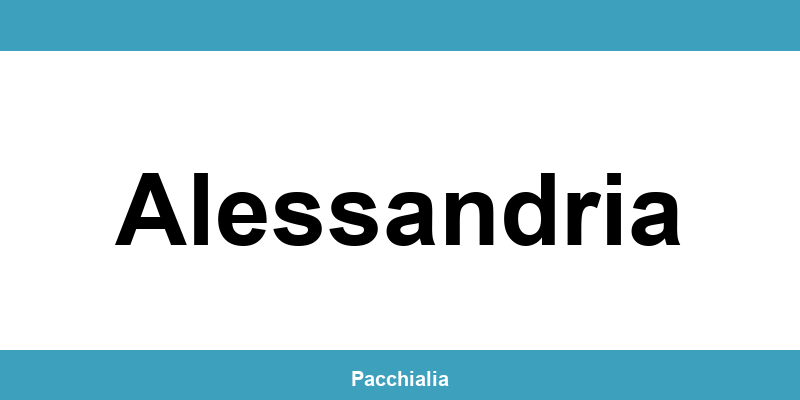 Contatti dell’ufficio Poste Italiane a Alessandria