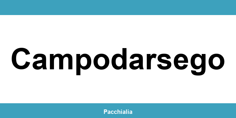 Contatti dell’ufficio Poste Italiane a Campodarsego
