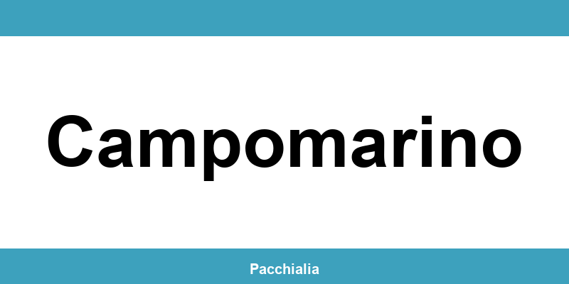 Contatti dell’ufficio Poste Italiane a Campomarino