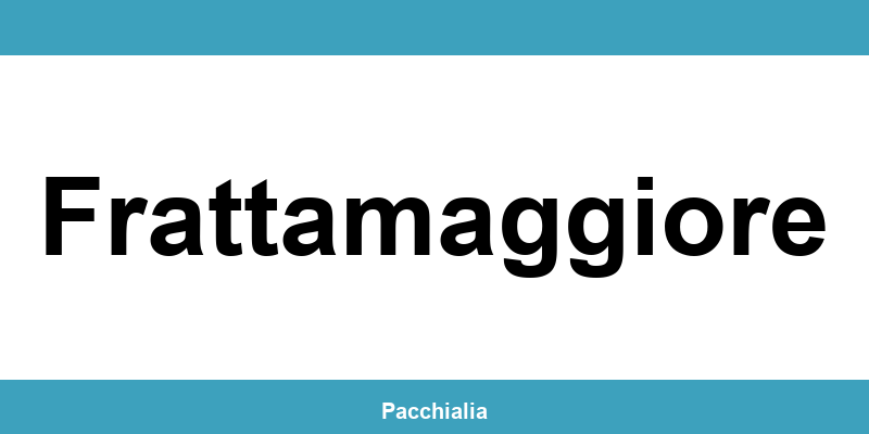 Contatti dell’ufficio Poste Italiane a Frattamaggiore