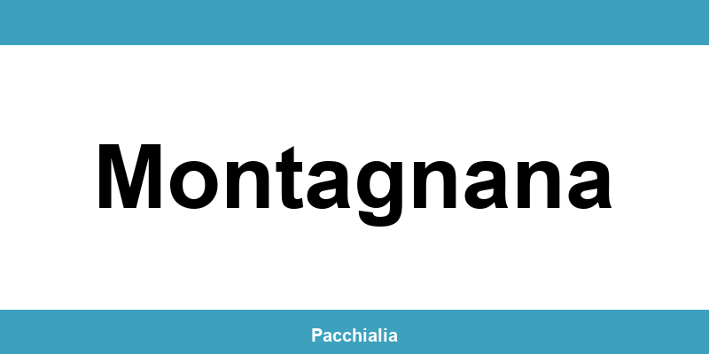 Contatti dell’ufficio Poste Italiane a Montagnana