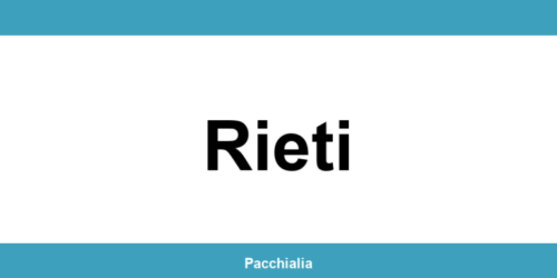 Contatti dell’ufficio Poste Italiane a Rieti